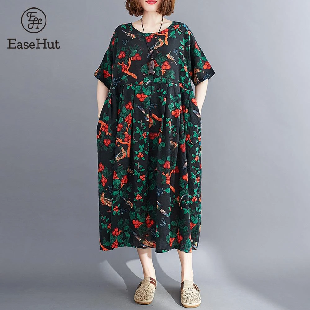 one piece printed dresses