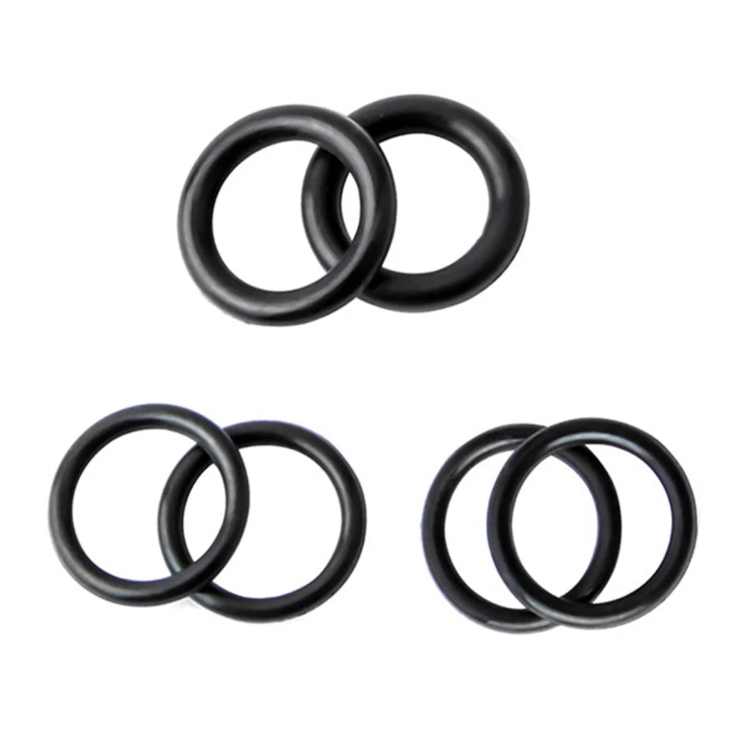 6pcs Rubber O-Rings Bicycle Brake Bolts Spacer Cycling Brake Oil Tube Gasket Seal Rings MTB Road Bike Washers Gasket Accessories