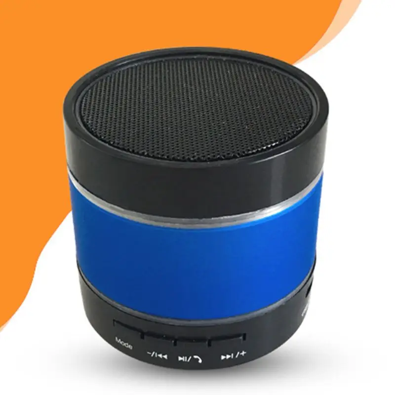 Беспроводной Bluetooth динамик мощный металлический громкий стерео Карманный сабвуфер Orator