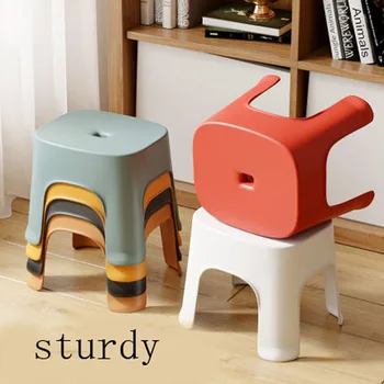 

The plastic stool is a cartoon children's stool with thick, non-slippery feet for bathing