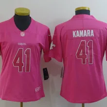 Женский взрослый Орлеан высокого качества Saints Alvin Kamara home Jersey