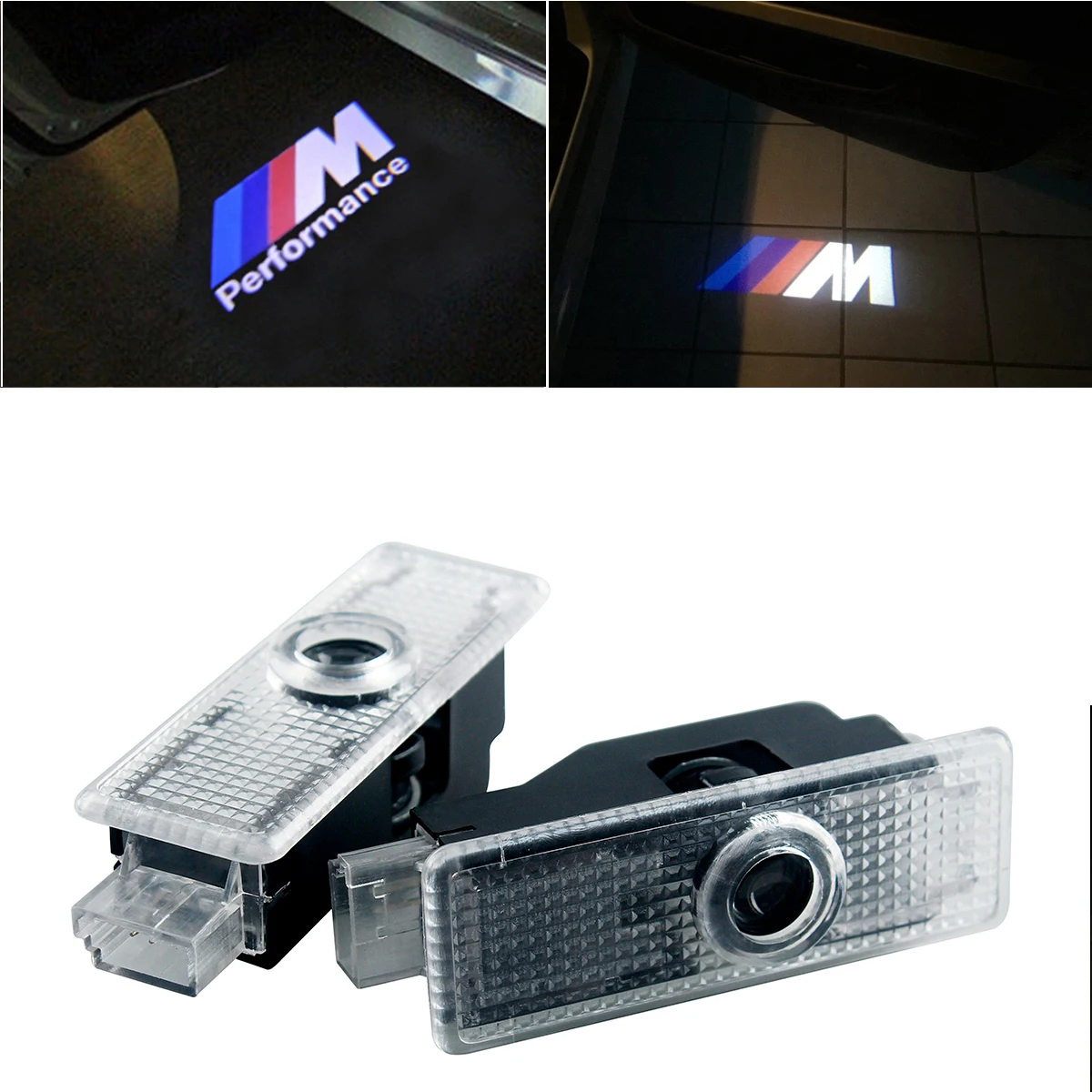 

LED Car Door Courtesy Laser Projector Logo Light For bmw M Performance E90 F10 F30 E60 E92 X1 X3 X4 X5 E61 E93 E63 F01 GT 528i