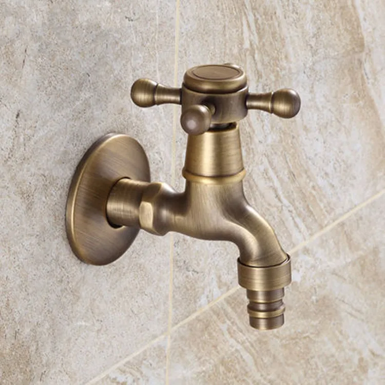 

Manufacturers Wholesale Copper Vintage Washing Machine Faucet Single Cold Mop Pool Water Nozzle Vintage Faucet