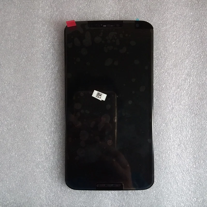 5,9" AMOLED ЖК-дисплей с рамкой для Motorola Google Nexus 6 XT1100 XT1103 XT1105 ЖК-дисплей сенсорный экран сенсор дигитайзер сборка