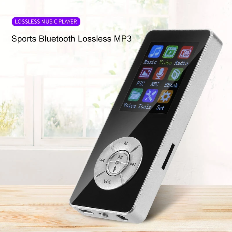 T3 mp 3 музыкальный плеер 1,8 ЖК-экран Bluetooth 4,2 MP 3 MP 4 музыкальный плейер Волкман фотовспышка электронная книга Встроенная функция секундомера