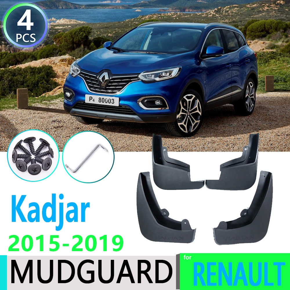 Брызговики для Renault kadjar 2015 2016 2017 2018 2019 4 шт. брызговики автомобильные аксессуары |