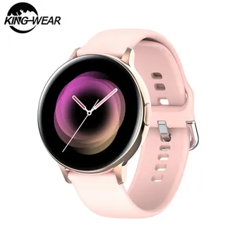 

GW32 KINGWEAR Smart Watch Women 2020 Heart Rate ECG PPG Fitness IP68 Waterproof Sports Smartwatch For IOS Android Phone