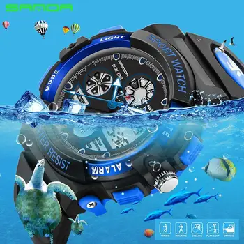 

COOL LOOK Outdoor Kids Children Boy's Gril's Sports Digital Sport Watch Zegarek Dla Dzieci Reloj Infantil Ocuk Saat Ocuk Saati