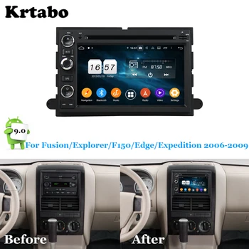 

Car radio Android multimedia player 4G RAM For Ford Fusion Explorer F150 Edge Expedition 2006-2009 GPS Car touch screen