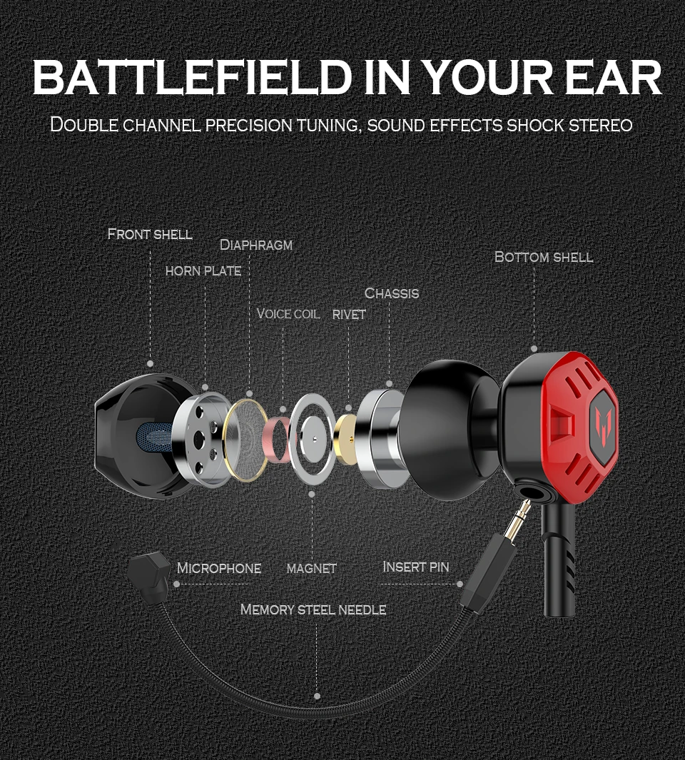Langsdom HIFI геймер проводные наушники G100X портативный бас стерео игровая гарнитура 50 шт./партия