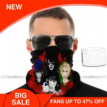 

Jeff The Killer Mouth Face Mask Creepypasta Facial Mask Nice for Adult with 2 Filters Fashion Mask