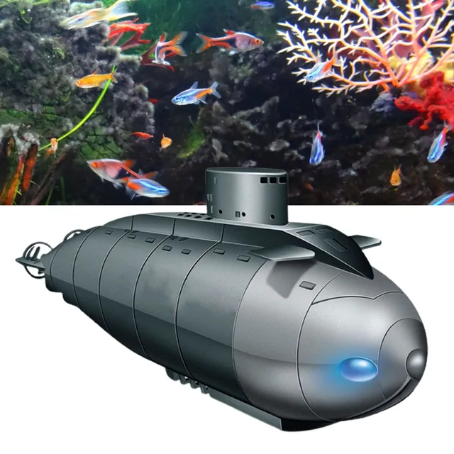 Mini RC Submarine Speed Boat 6 Channels Smart Electric Drone Model Remote Control Educational Toys Gifts Display Mold 3