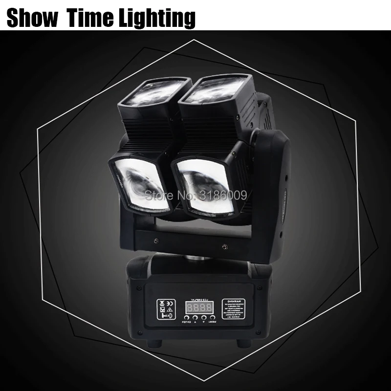 

Show Time Dj Led Cross Moving Head Light Unlimited Disco led Mini Lite Good Use for party KTV bar show home entertainment dance