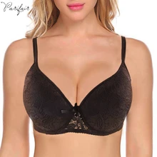 PariFairy, женские сексуальные бюстгальтеры, на косточках, с вышивкой, кружевной, 34B-50D, бюстгальтер, пуш-ап, нижнее белье, нижнее белье, бюстгальтер для женщин, большой размер