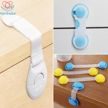 Herbabe 5 шт. Детские замки безопасности для ящика холодильника пластиковые двери блокировки Детские замки для шкафов Защита ребенка защитные продукты