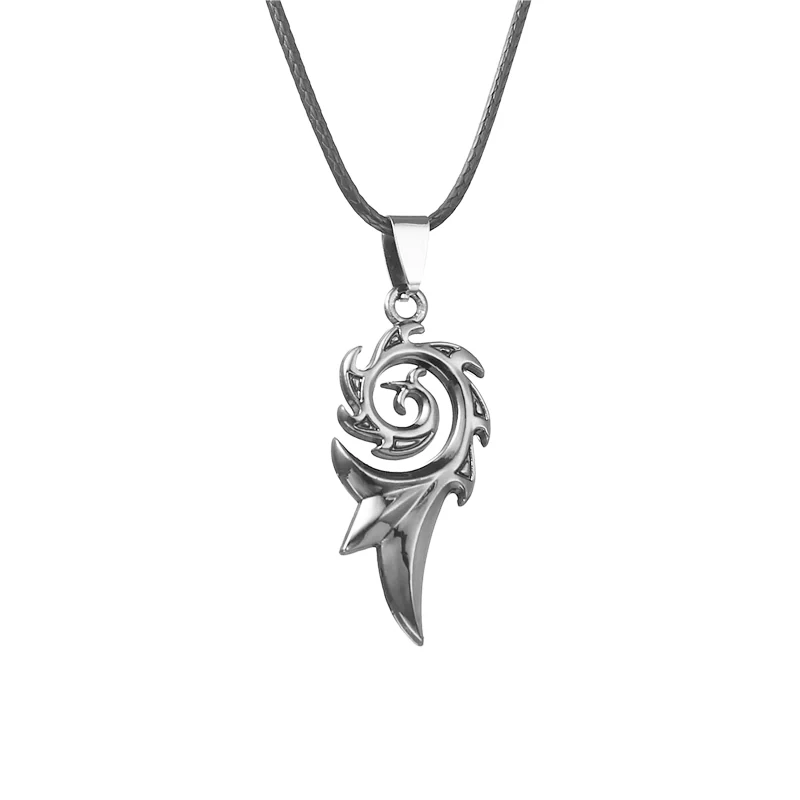 

2019 Men's Punk Dragon Flame Titanium Alloy Cool Leather Chain Pendant Necklace Men's Necklace Wholesale Boyfriend Gift