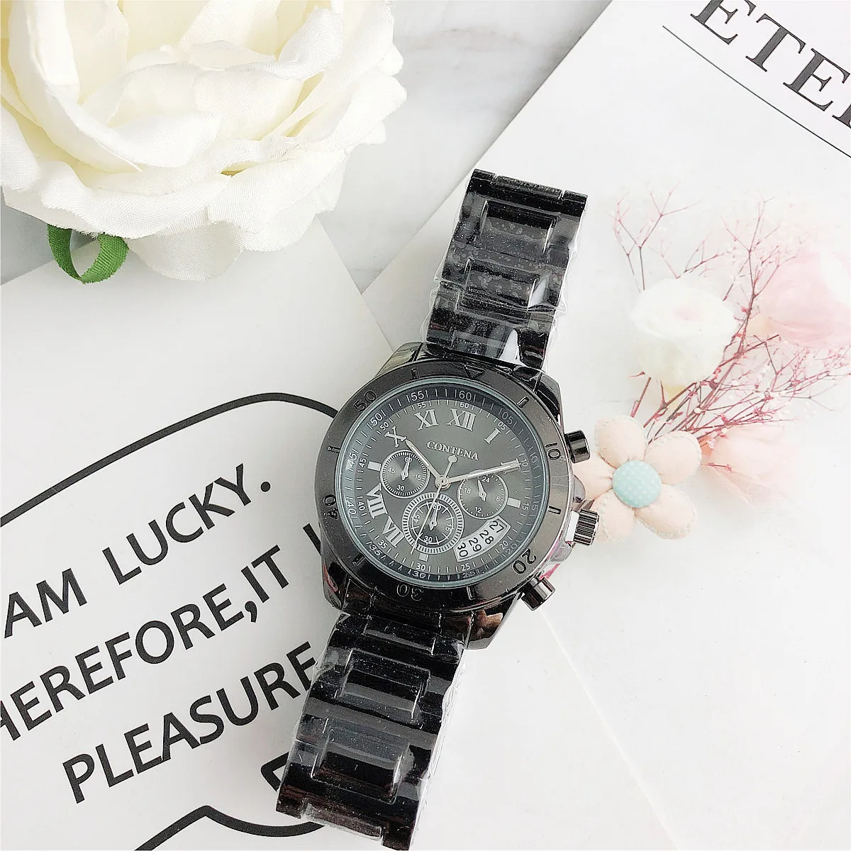 CONTENA Модные женские наручные часы Feminino Montre Femme красивые наручные часы Роскошные Лидирующий бренд кварцевые часы женские часы Relogio