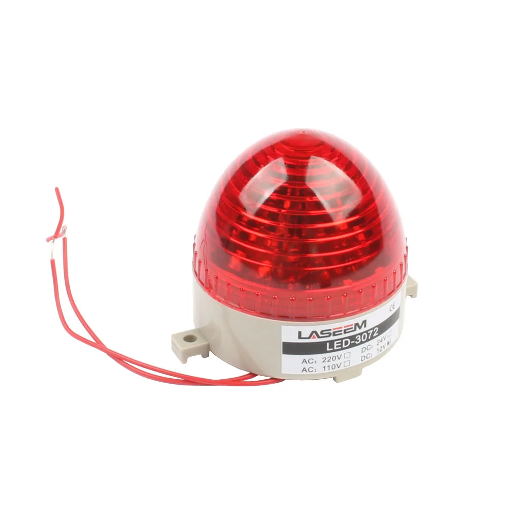 DMWD AC 110V 220V DC 12V 24V светодиодный-3072 вспыхивающая сигнальная светильник движения светильник S-60 индикатор светильник