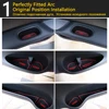 Anti-Slip Rubber Cup Cushion Door Groove Mat for Nissan Note E12 2012~2022 Accessories Car Stickers mat for phone Versa 2022 ► Photo 3/6