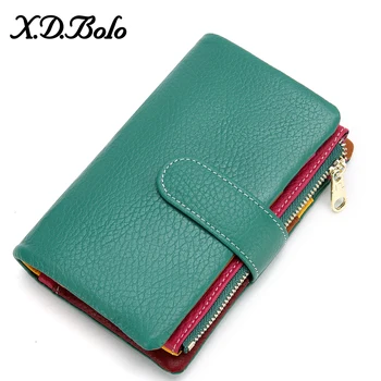 

XDBOLO Women's Wallet Short Women Coin Purse Fashion Wallets For Woman Card Holder Ladies Wallet Female Hasp Clutch For Girl