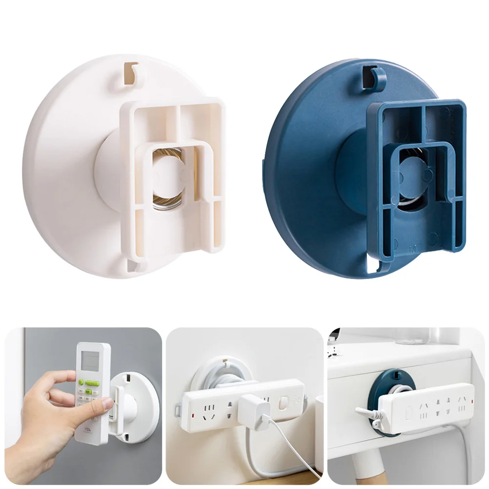 Round Rotatable Socket Holder Wall Self-Adhesive Power Strip Plug-in Board Router Rack Home Storage Racks | Дом и сад