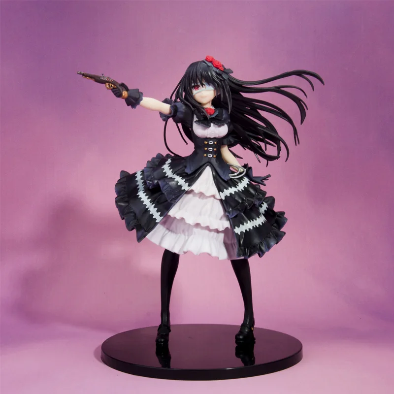 

Anime Date A Live Tokisaki Kurumi Nightmare 30th Ver PVC Action Figure Collectible Model doll toy 25cm