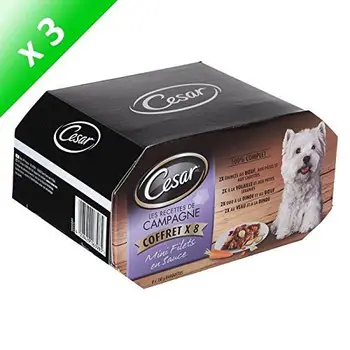 

CESAR Multipack Terrine Recette campagnarde pour chien Pack x 8 - 8 x 150 g