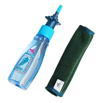 

60ml Practical Mountain Bike Maintenance Flywheels Gear Protection Outdoor Bicycle Chain Lubricant Bearings With Cleaning Cloth