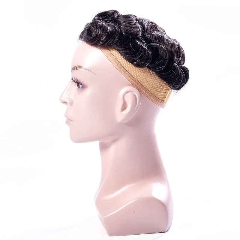 AddBeauty Швейцарский парик из кружева и ПУ сменный мужской парик ручной работы из натуральных индийских человеческих волос Remy 6 дюймов