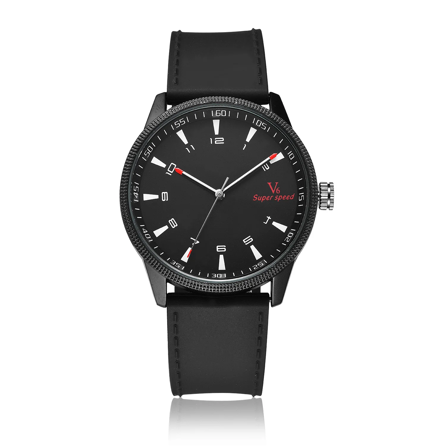 

Rebirth Li bo fu Table V6-Re013b Quartz Waterproof Leather Strap Watch Man's And WOMAN'S Watch