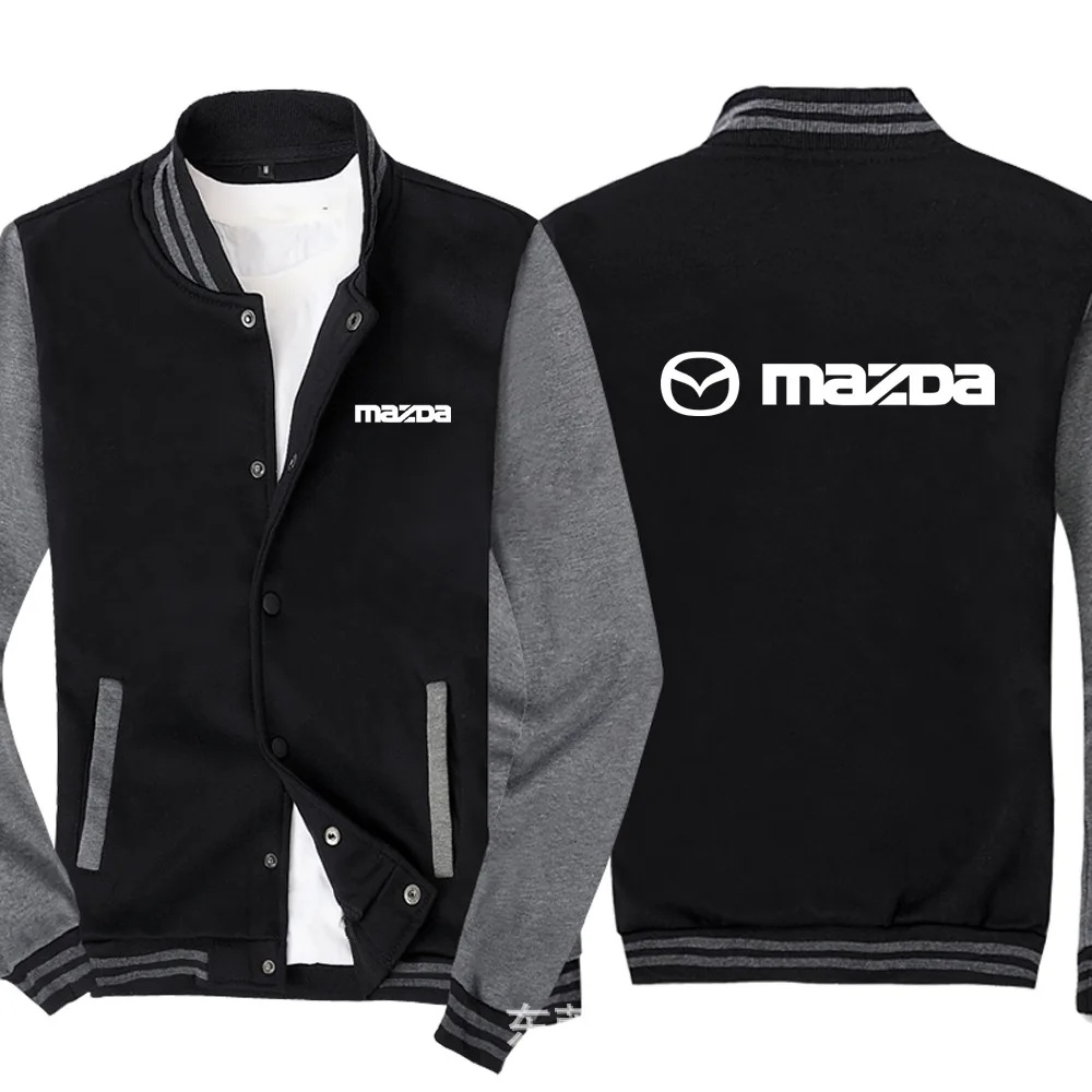 Бейсбольная форма Весна Осень Толстовка для mazda мужская приталенная куртка Мужская Хип-Хоп Harajuku унисекс бейсбольная куртка X