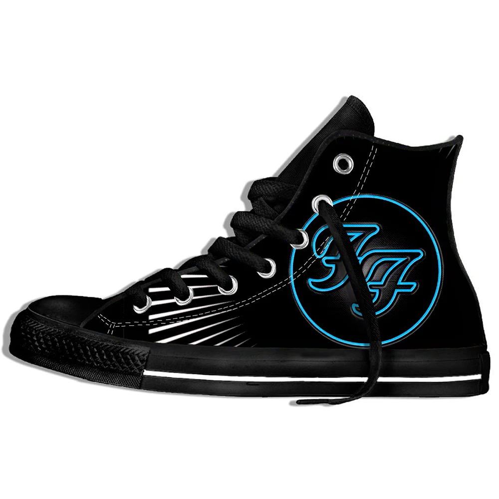 

2019 Hot Fashion Printing hIgh top Sneakers Foo Fighter Unisex Lightweight Casual Shoes