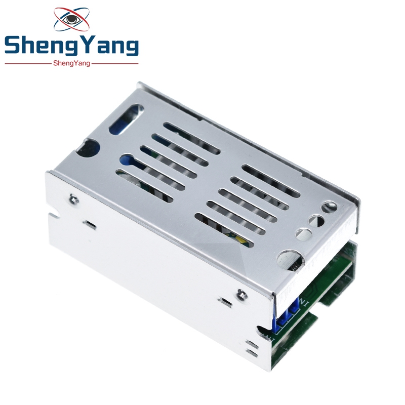 200W MAX DC-DC Boost Converter 6V-55V 10A Adjustable Step Up Voltage Charger Power Supply Module With Aluminum Shell Case Box