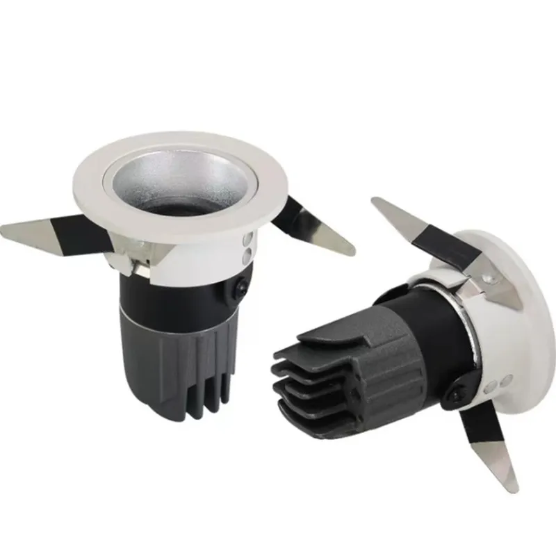 

Led Dimmable Anti-glare downlight COB Spot Light Bulb 5W7W9W12W15W18W AC85-265V LED Lamp ceiling recessed Lights Indoor Lighting
