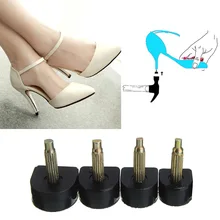 5 Pcs U-shaped  High Heel Repair Tips Pins For Women Shoes High Heel Tips Taps Dowel Lifts Replacement Heel Stoppers Protect