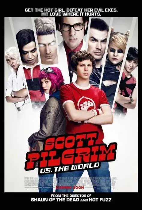 Lot style Choose NEW SCOTTPILGRIM VS THE WORLD OFFICIAL CINEMA MOVIE Art print Silk poster Home Wall Decor | Дом и сад