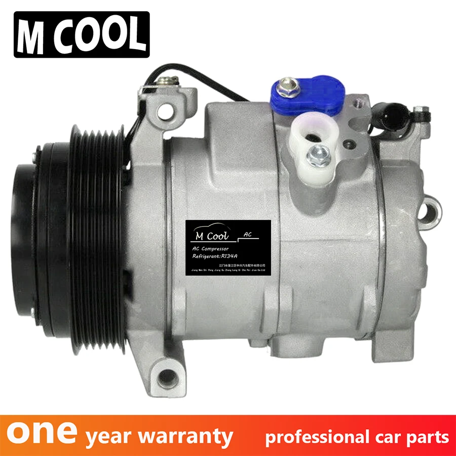 Новый 10S17C A/C AC компрессор для Jeep Grand Cherokee 2.7CRD 2001 55116839AA 12V PV6 119 мм 55116839AA|Установки