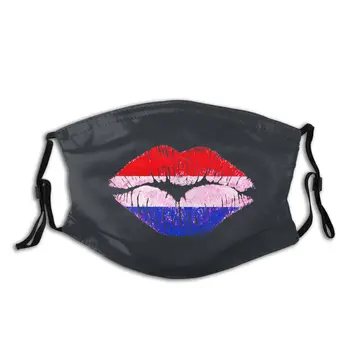 

Netherlands Lips Non-Disposable Face Mask with Filter PM2.5 Anti Haze Dust Mask Protection Mask Respirator Mouth Muffle