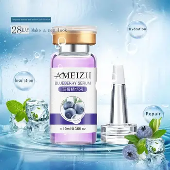 

10ml Whitening Hyaluronic Acid Moisturizing Serum Blueberry Stock Solution Nourish Skin Shrink Pores