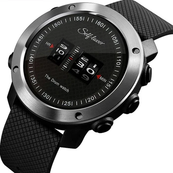 

Fashion Casual Sport Watch Men Unique Roller Time Digital Wristwatch Waterproof Silicone Strap Top Brand Luxury Mens Watches