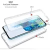 for Samsung Galaxy S8 S9 Plus S10e S10 5G S20 FE Ultra Note 20 10 Lite 8 9 Case 360 Degree 2 in 1 Hard PC Back + Soft TPU Front ► Photo 3/6