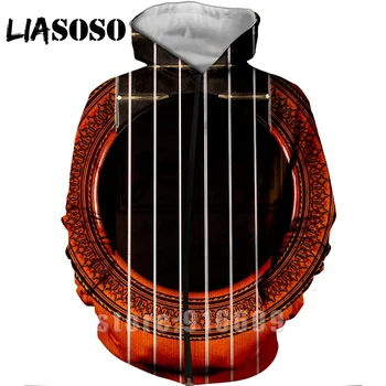 

Brand Autumn Women Men 3D Print Guitar Bass Hoodies Coat Hip Hop Band Jacket Sweatshirt Anime Harajuku Hoodie Rock Zipper Hooded