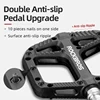 ROCKBROS Ultralight Seal Bearings Bicycle Bike Pedals Cycling Nylon Road bmx Mtb Pedals Flat Platform Bicycle Parts Accessories ► Photo 2/6