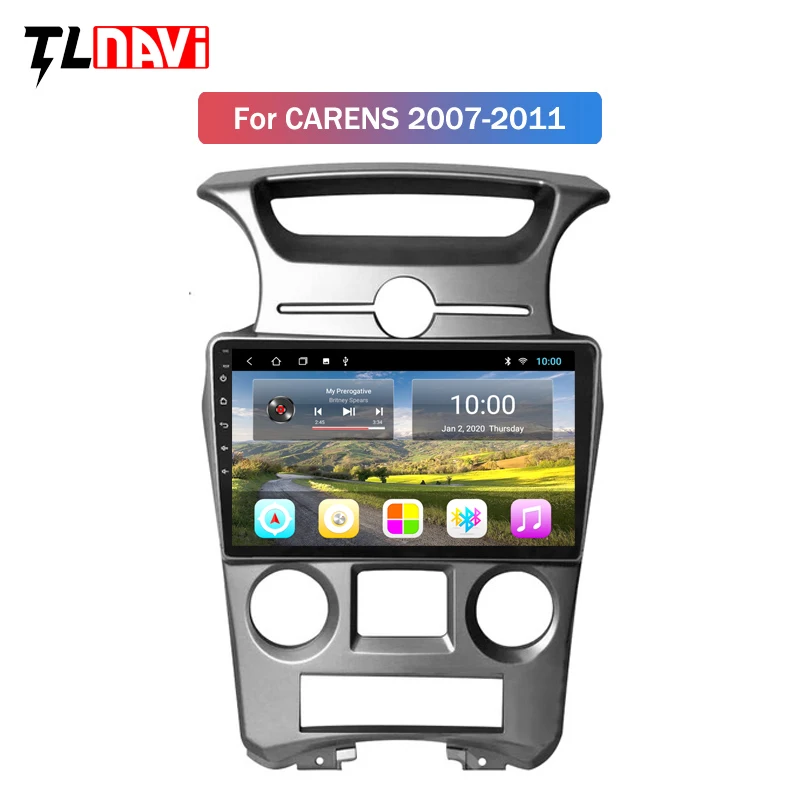 2G RAM 9 inch Android 9.1 Car Multimedia Head Unit Navigation and Entertainment System for Kia Carens 2007-2011