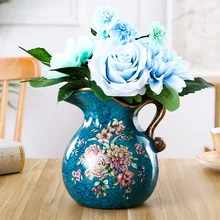 1 х мода антикварная дзиндечженьская Керамика ваза китайский ажурная ваза свадебные подарки домашние предметы меблировки ручной работы