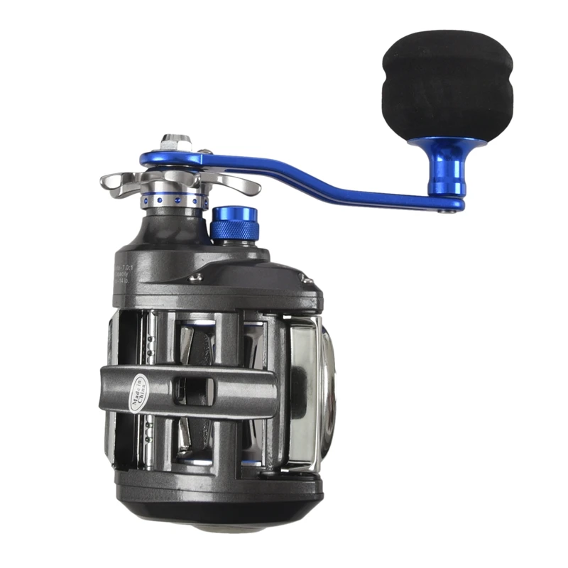 

Slow Shake Bait Casting Reel 12+1Bb Jig Wheel Max Drag 11Kg Boat Wheel Gear Ratio 7.0:1 Lure Fishing Reel-Left