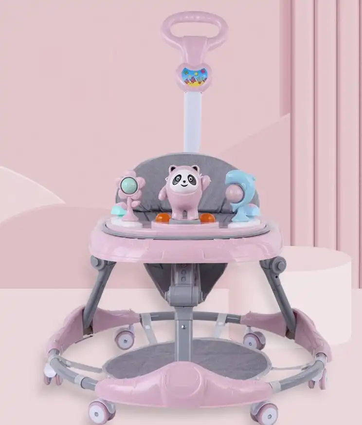 幼児のアンチo脚ベビー多機能トロリーに座ることがpushableアンチロールオーバー開始車 軽量ベビーカー Aliexpress