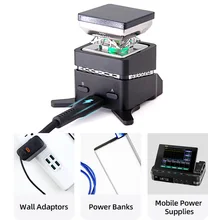 

MHP30/MHP30PD 30 *30mm Intelligent Heating Tool Portable Volume Built-In OLED Display Screen True Color Lamp Hot Plate Preheater