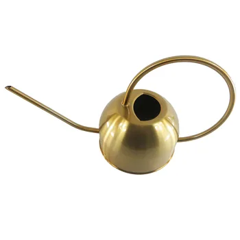 

Watering Pot Stainless Steel Long Mouth Outdoor Can Plant Garden Corrosion Resistant Indoor Hanging Semi Open Top Sprinkling