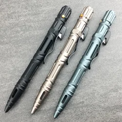 Sobrevivência ao ar livre caneta tática disjuntor de vidro de emergência auto defesa lanterna portátil multi função chave de fenda ferramenta edc